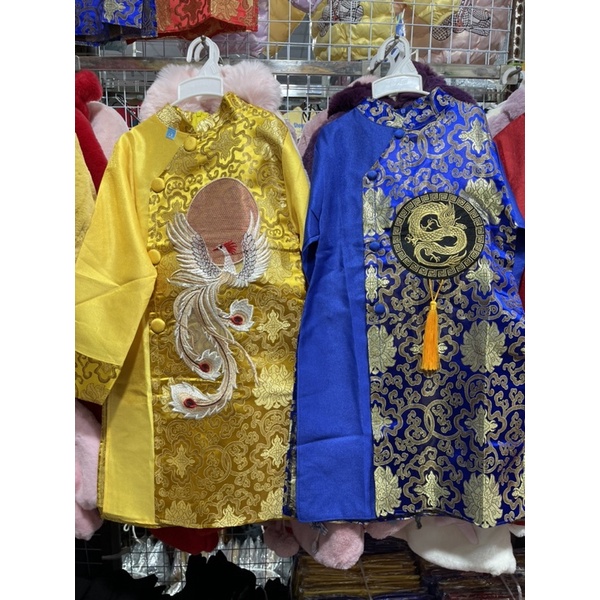 Áo dài cách tân size đại 30-42kg cho bé trai