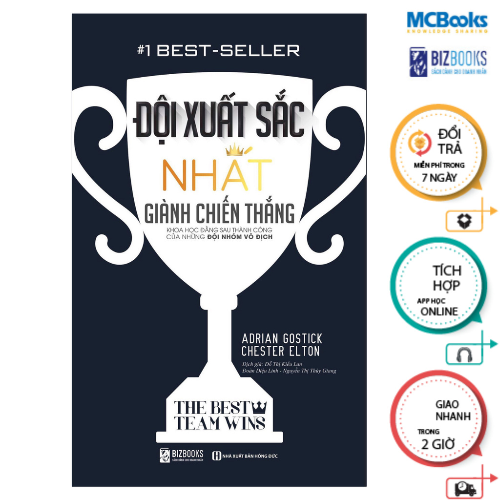 Sách - Đội Xuất Sắc Nhất Dành Chiến Thắng: The Best Team Wins - McBooks