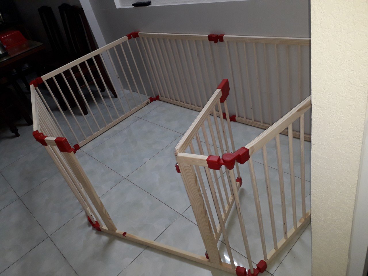 Cũi 5D Playpen 6 Cánh