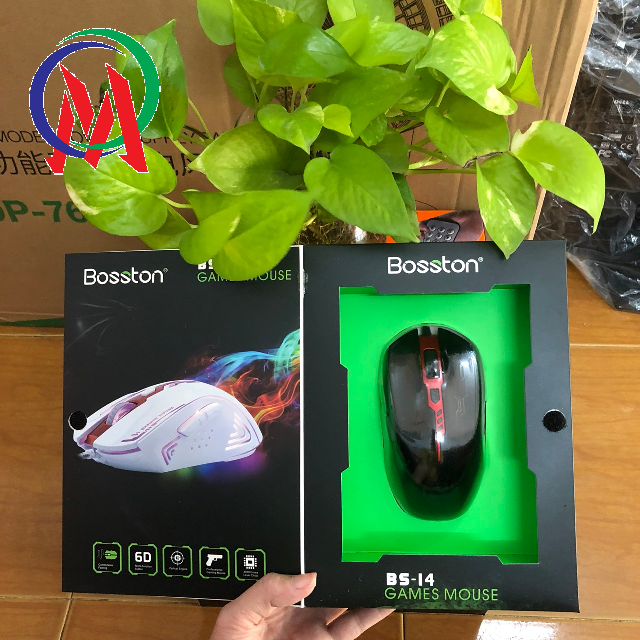[HCM]Chuột game có dây Bosston BS14 Led