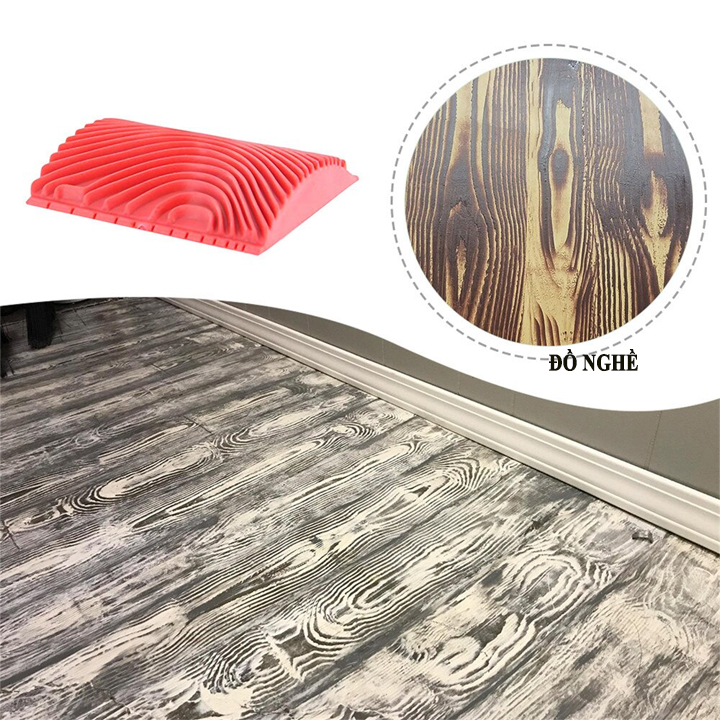 Bộ 2 cọ tạo vân gỗ làm sơn giả gỗ