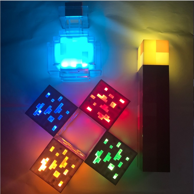 Đèn đuốc đồ chơi minecraft