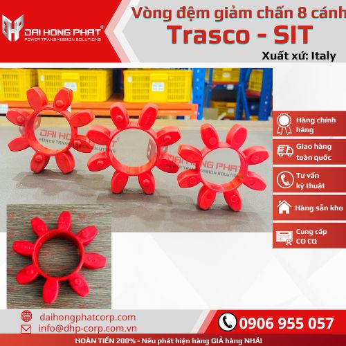 Vòng đệm Trasco cho khớp nối mềm Trasco, chính hãng, đủ size. SẴN KHO