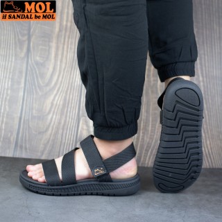 Giày sandal học sinh nam công nghệ siêu nhẹ hiệu MOL MS2B thumbnail