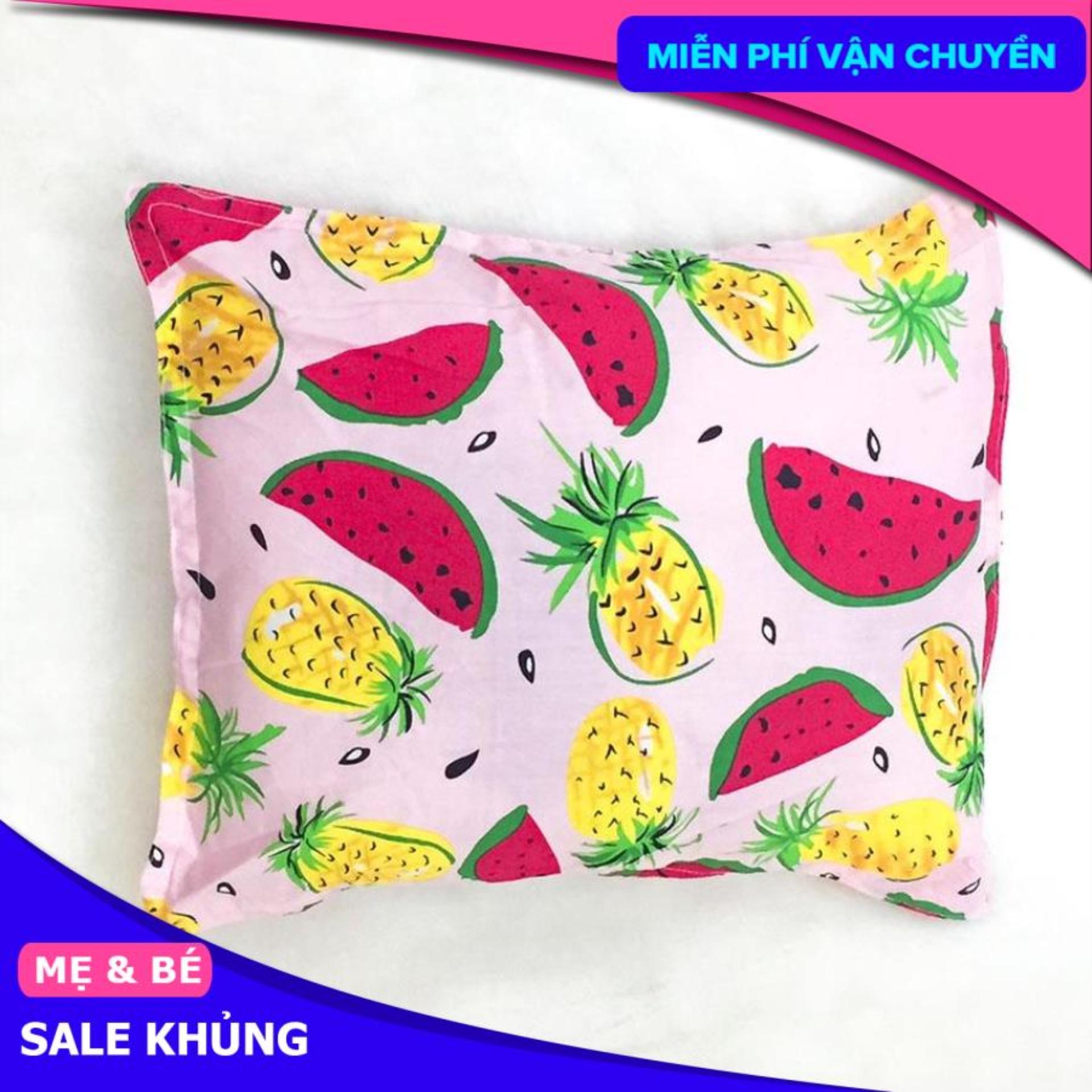 Gối Lá Đinh Lăng Thảo Dược Cho Bé Ngủ Sâu (Hồng)