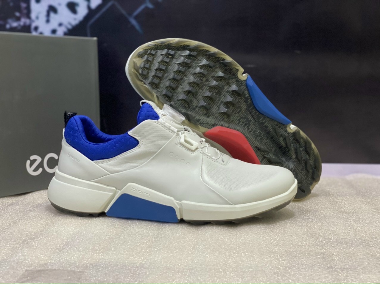 [GIÁ TỐT] Giày Golf Ecco  Biom H4 Boa - nút vặn tiện lợi .