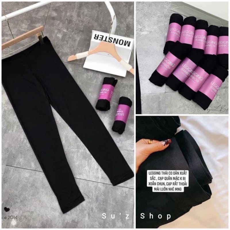 Quần lengging dài chất umi co dãn cao cấp