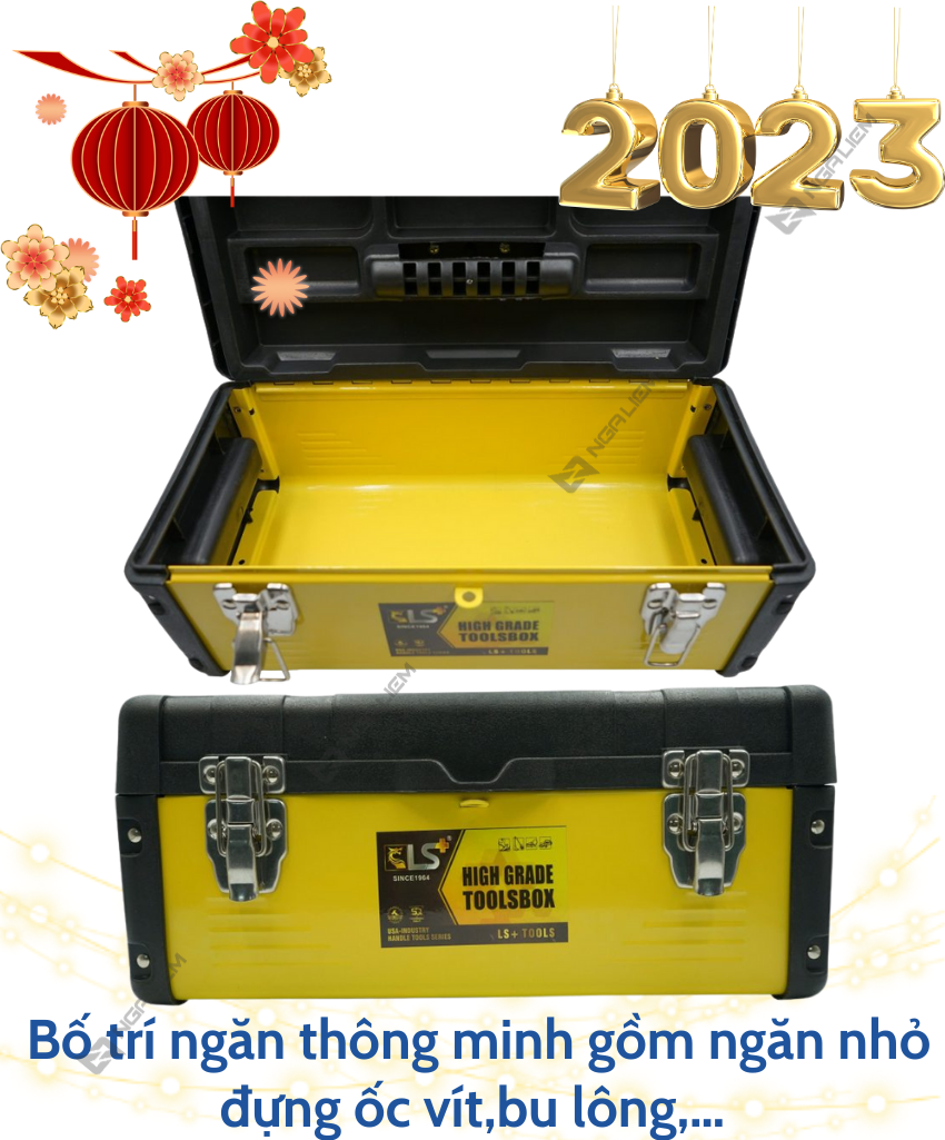 Thùng đồ nghề sắt LS+