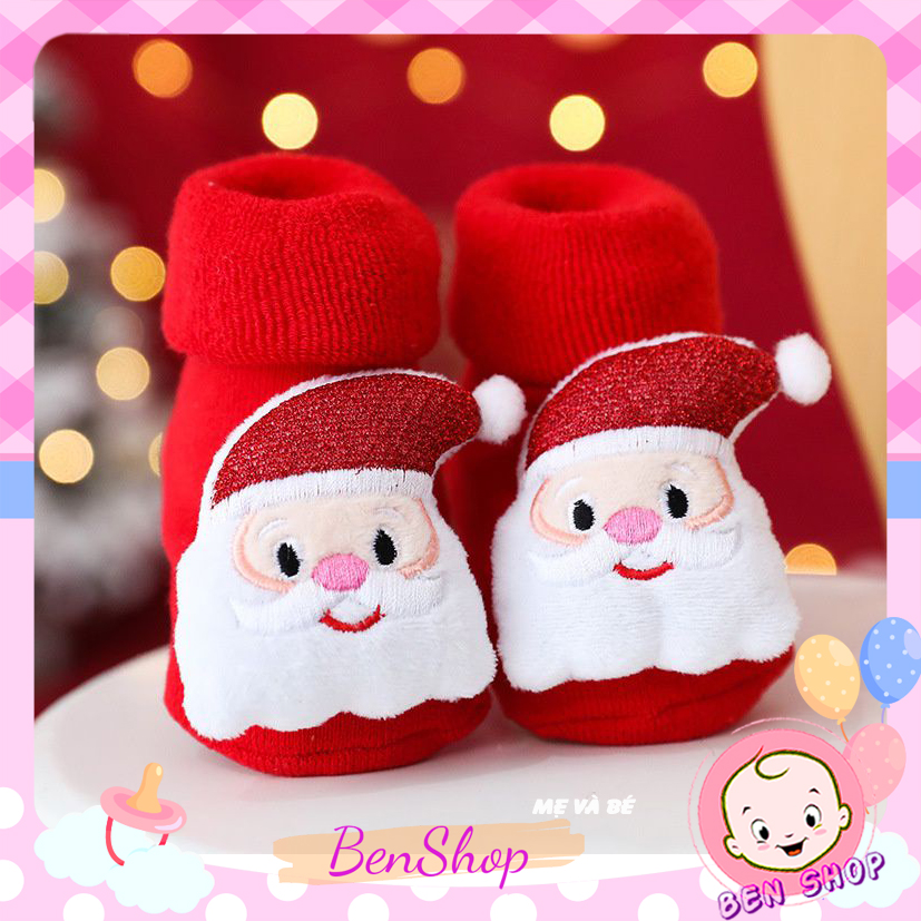 [QUÀ NOEL] Tất Noel đáng yêu cho bé