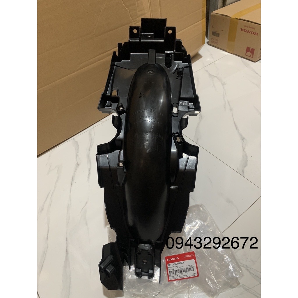 Bộ Chắn Bùn Sau ( Đuôi ) Wave Blade Số Honda (80110K57V00ZC)