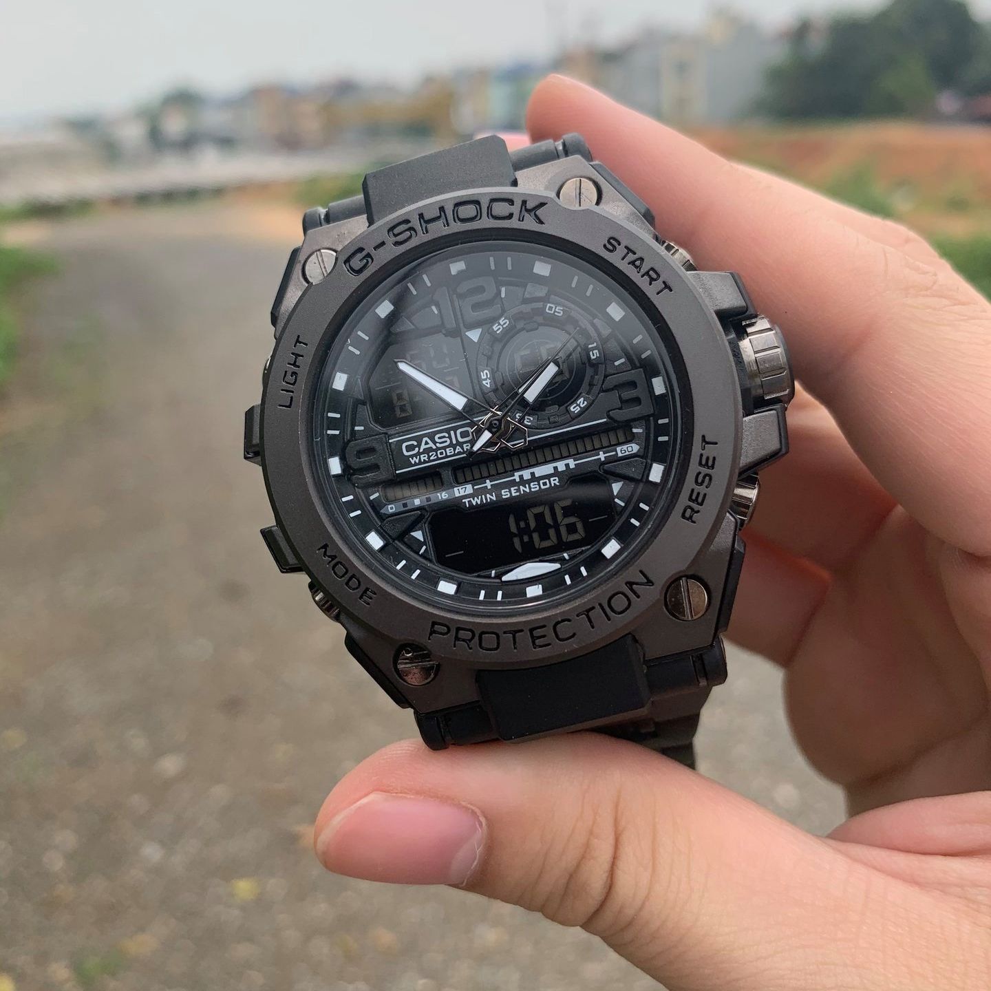 Đồng hồ nam Ca.si.o G-shoc.k GTS 8600 Original –Chống nước 20Bar Viền Thép không gỉ, Nam tính, 45mm- Gozidwatches