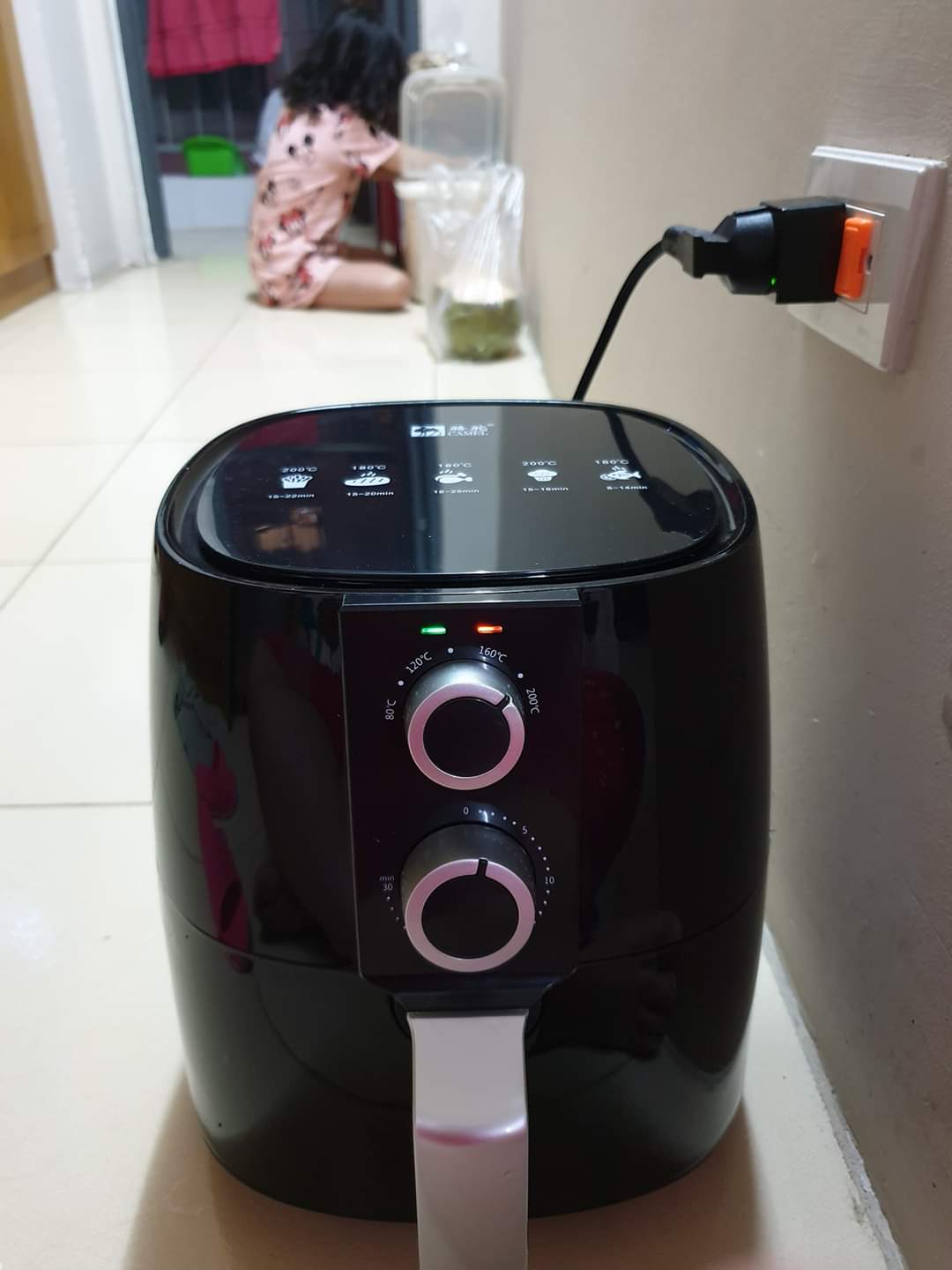 (BH 6 tháng) Nồi chiên không dầu camel dung tích 6L