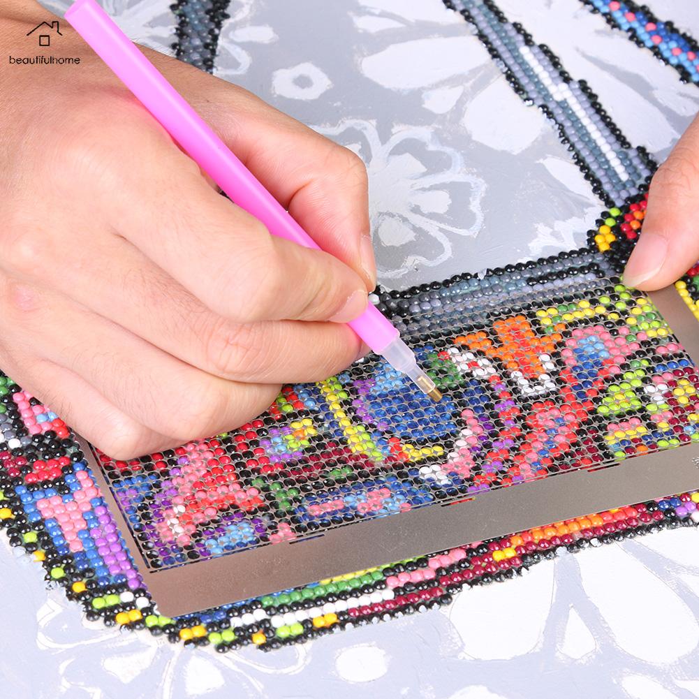 880 Holes Point Drill Ruler Diamond Painting Net Ruler Needlework Tool Embroidery Accessories