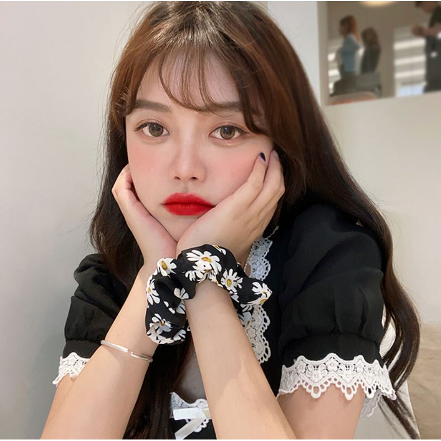 Dây Cột Tóc / Buộc Tóc Scrunchies Vải Xinh Xắn [HB15]