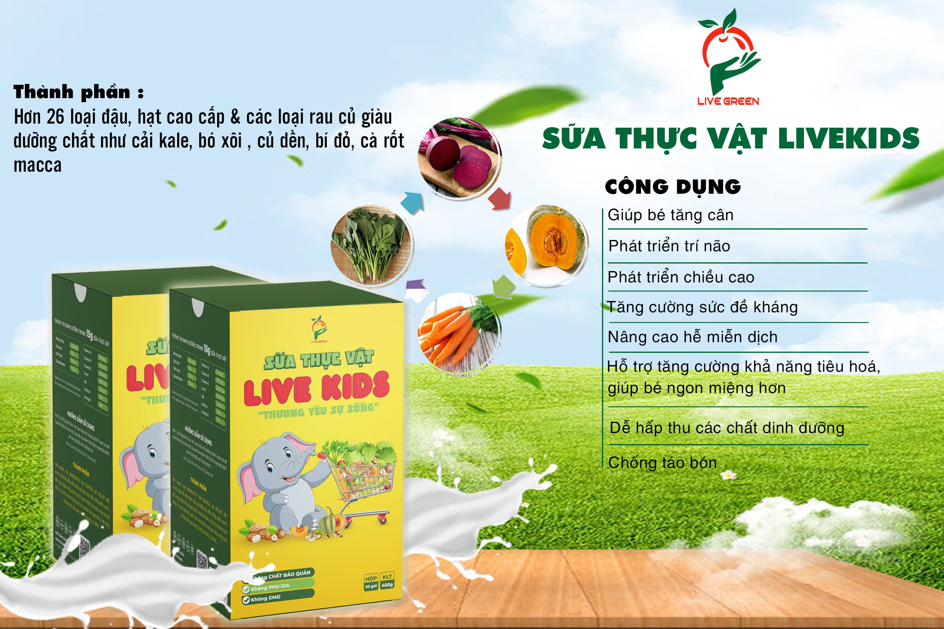 COMBO 3 DÒNG SỮA THỰC VẬT