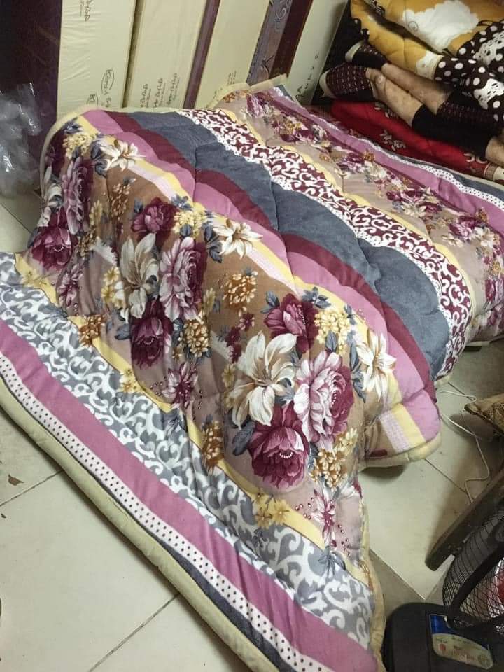 Chăn lông cừu 3 lớp dày siêu ấm 2,5kg.
