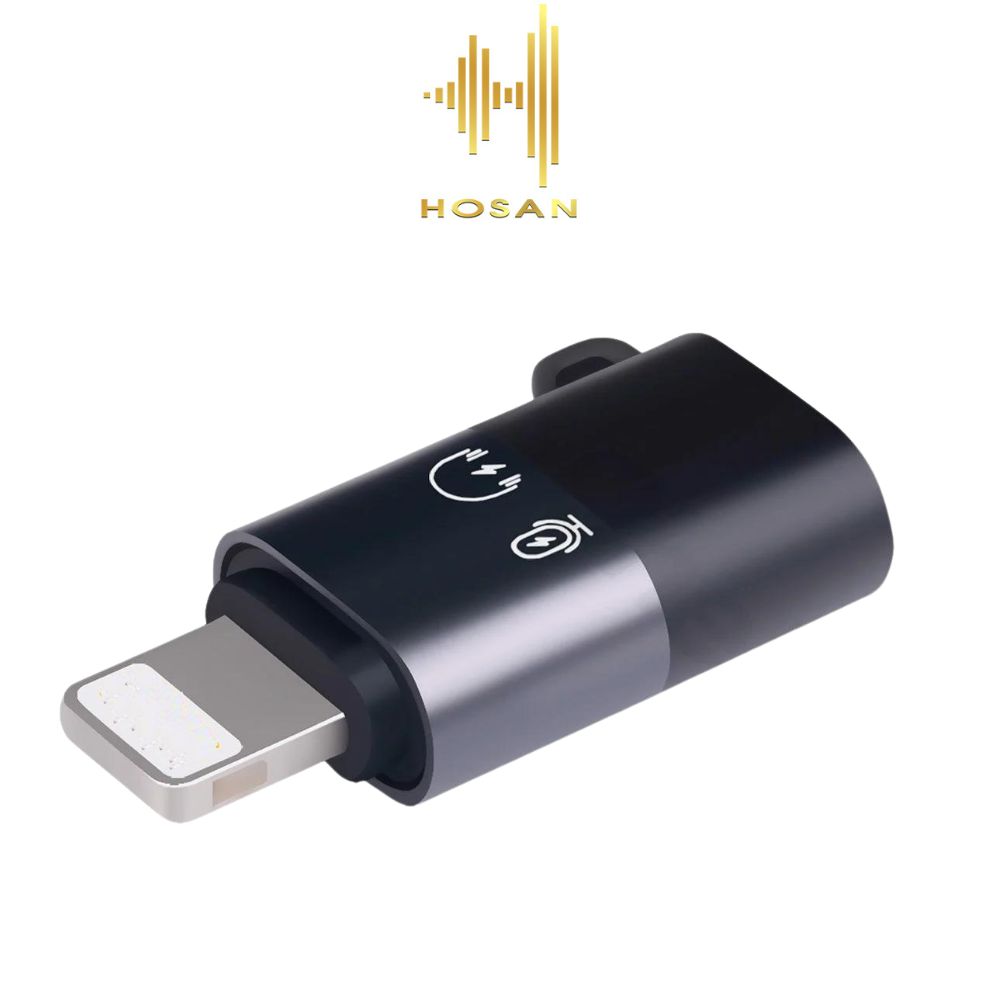 Đầu chuyển đổi từ Type C sang Lightning - Phụ kiện chuyển đầu microphone dùng cho Iphone, Ipad