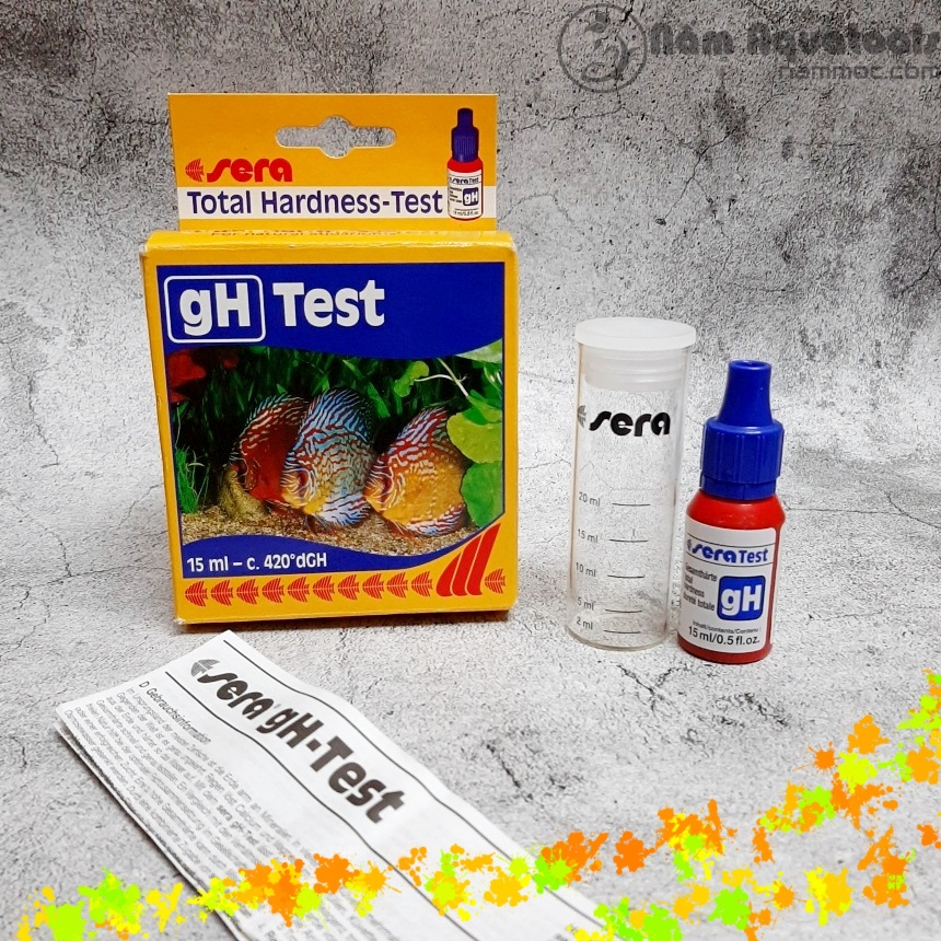 [Chính hãng] Dung dịch test gH SERA - Kiểm tra độ cứng cho bể cá thuỷ sinh