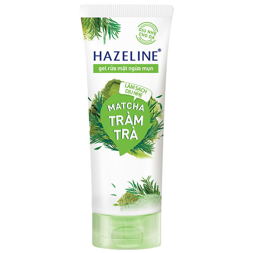 Sữa rửa mặt Hazaline Matcha Lựu Đỏ
