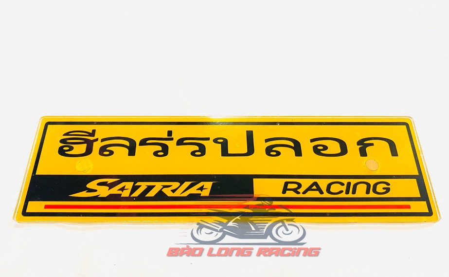 Bảng tên Thái gắn Satria Siêu Rẻ bền đẹp