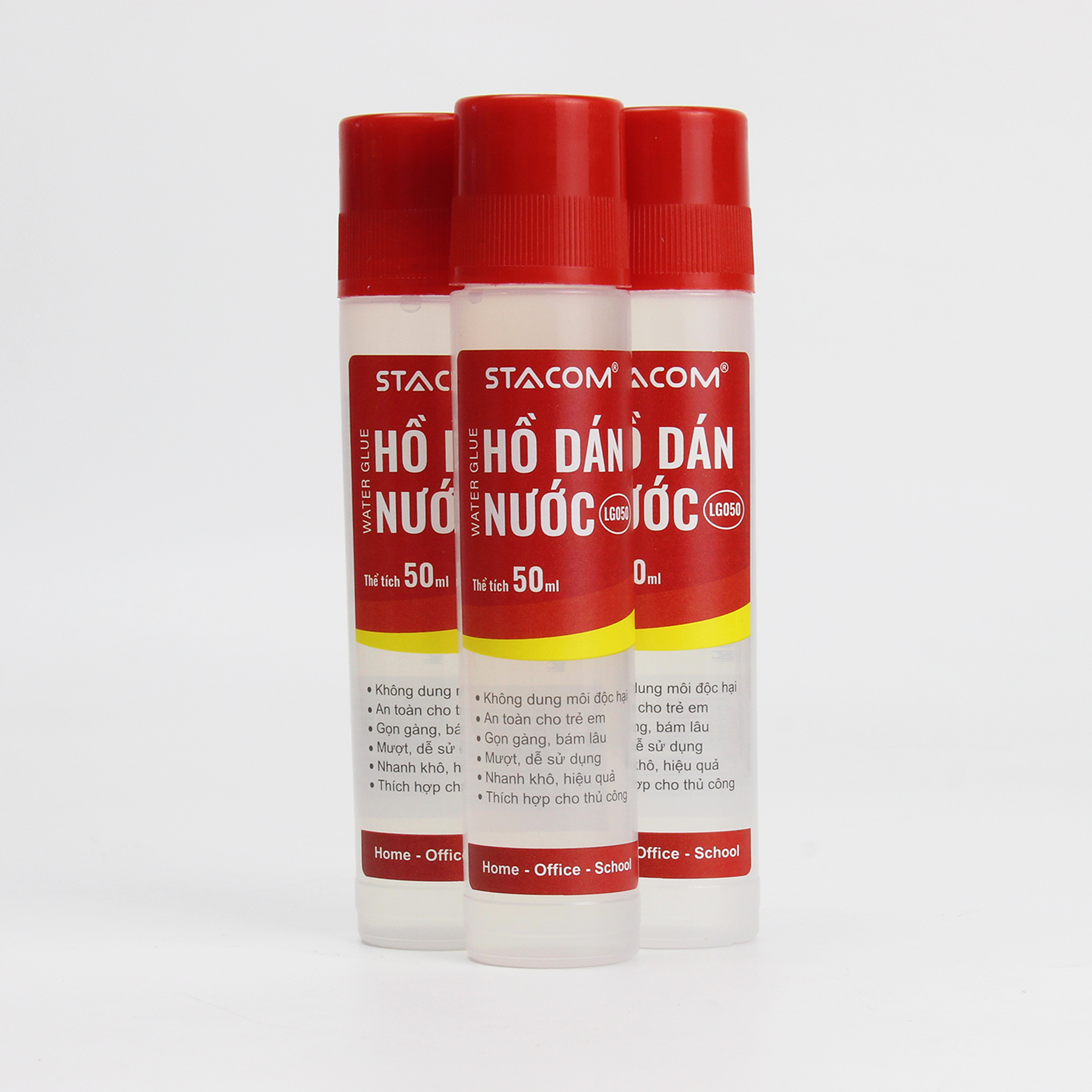 (Combo 5 chai) Hồ (Keo) Dán Nước 50ml STACOM - LG050 - Kết Dính Tốt, An Toàn
