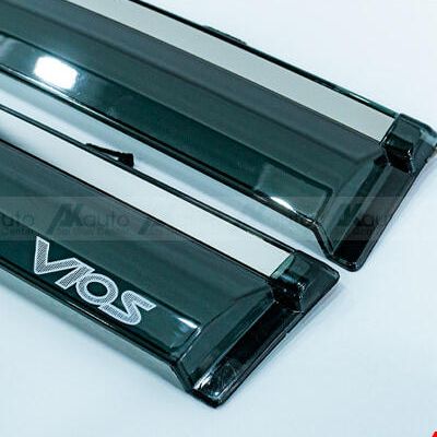 Bộ che mưa viền xi vios 2018-2020 nhựa dẻo cao cấp