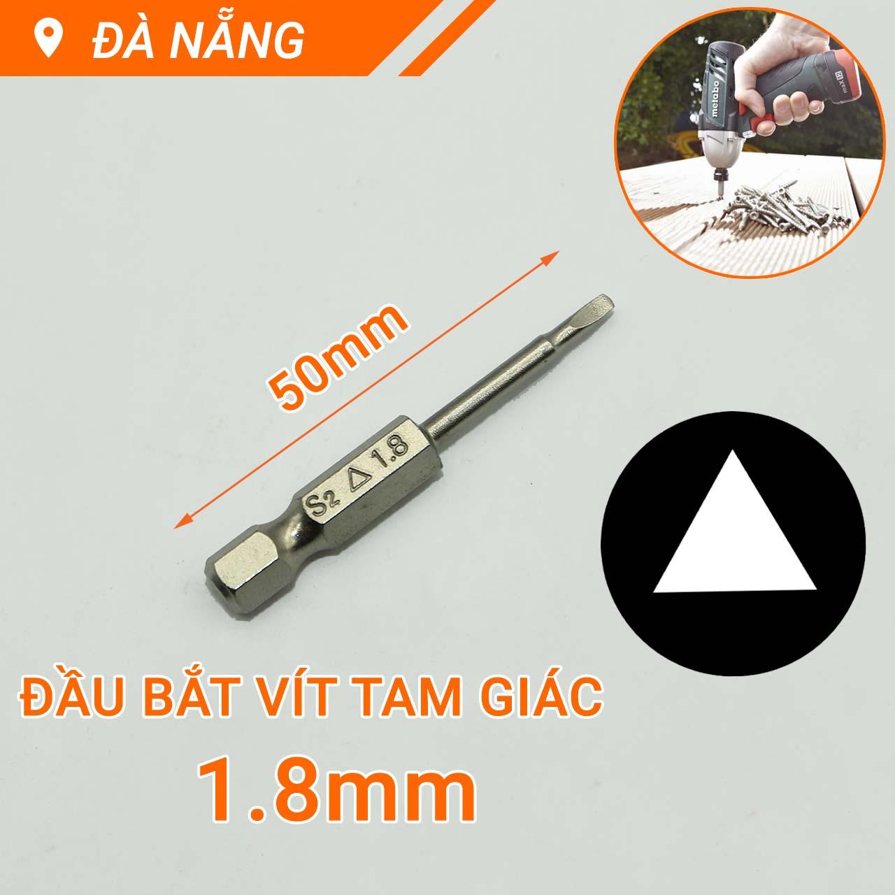 Đầu bắt vít tam giác chuôi lục