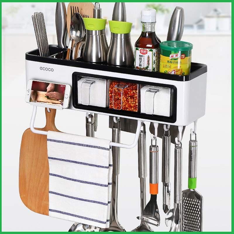 Home and Garden - Kệ treo gia vị dụng cụ bếp Super Holder Ecoco