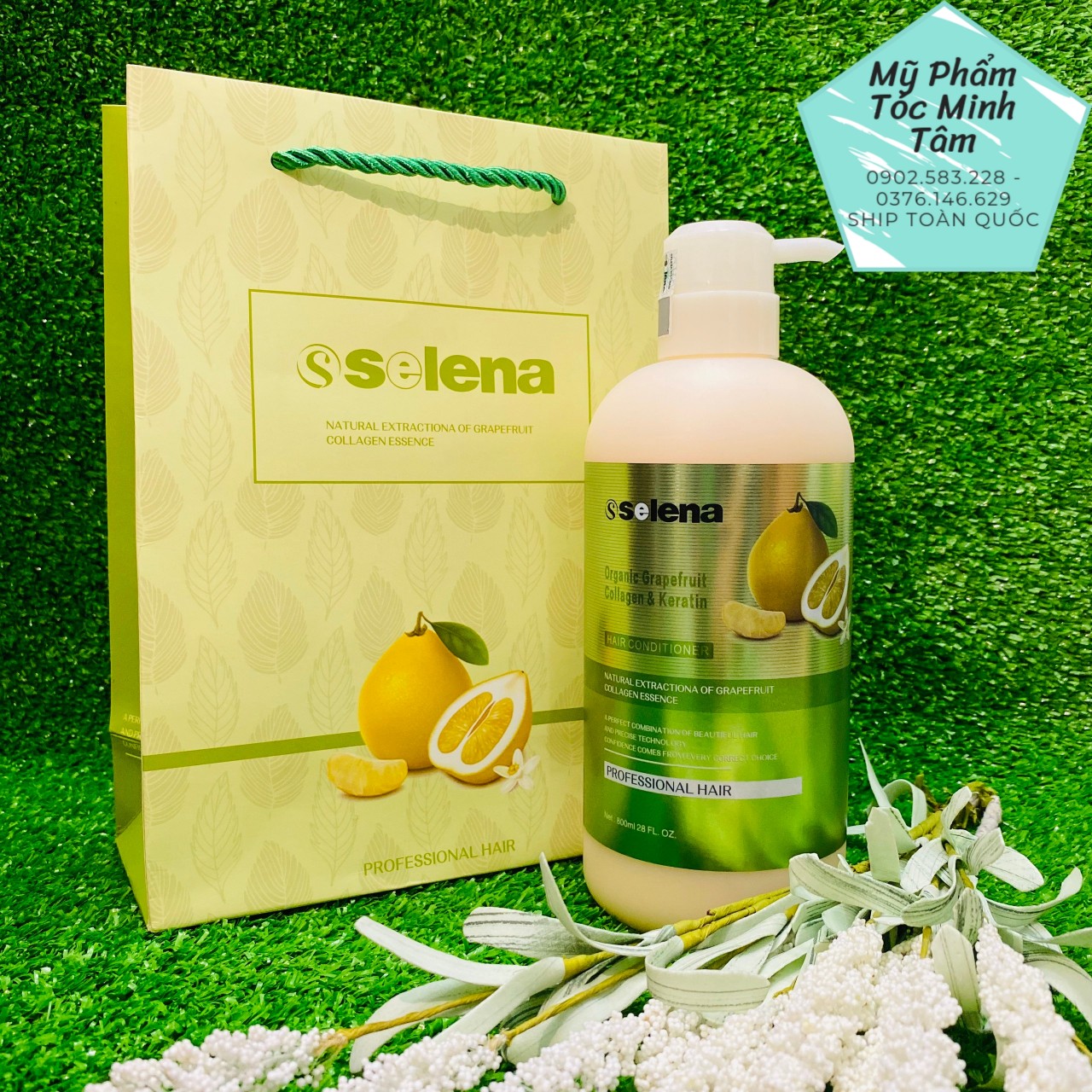 [HCM]DẦU XẢ TINH CHẤT BƯỞI SELENA