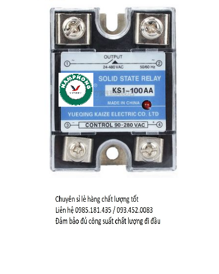 Relay bán dẫn Rơ le bán dẫn Solid State Relay SSR Athur 100AA Arthur 100AA-H