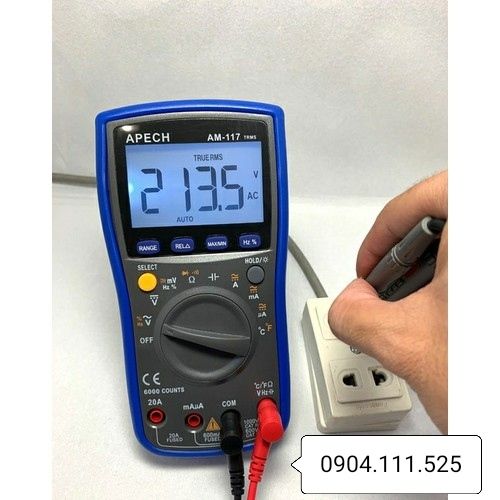 [HCM]Đồng hồ vạn năng APECH AM-117 (TrueRMS)