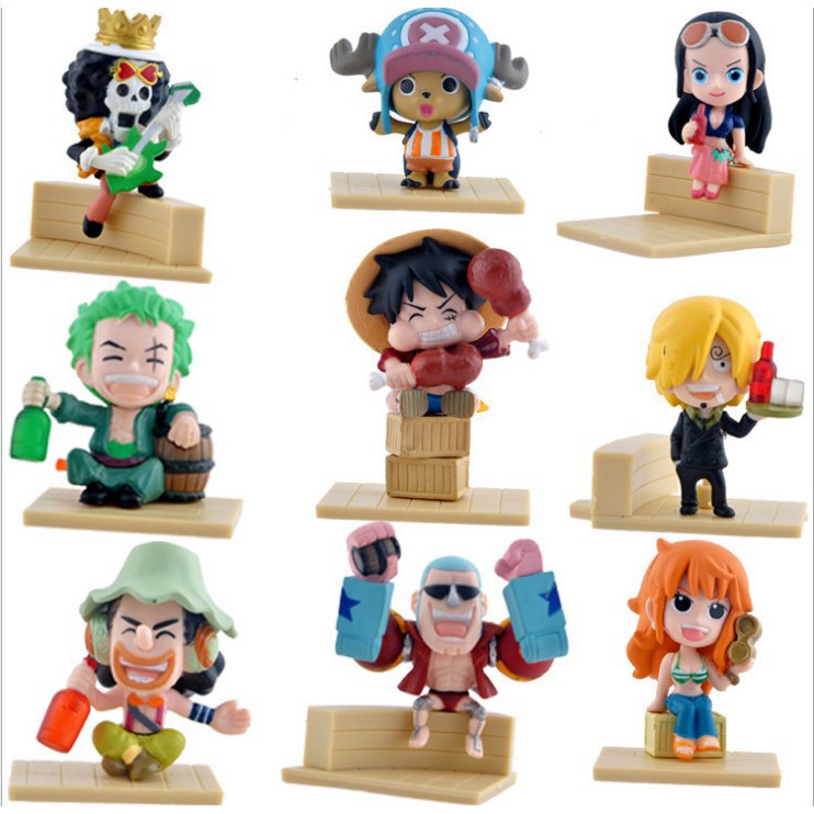 One Piece Chibi Set - Bộ sưu tập One Piece Chibi độc đáo này chắc chắn sẽ là một món quà tuyệt vời cho các fan của bộ truyện manga nổi tiếng này. Hình ảnh những nhân vật được chuyển tải sang dạng chibi sẽ khiến bạn cảm thấy dễ chịu và thư giãn. Nhanh tay sở hữu bộ set này để tưng bừng đón chào những ngày Tết sắp tới.