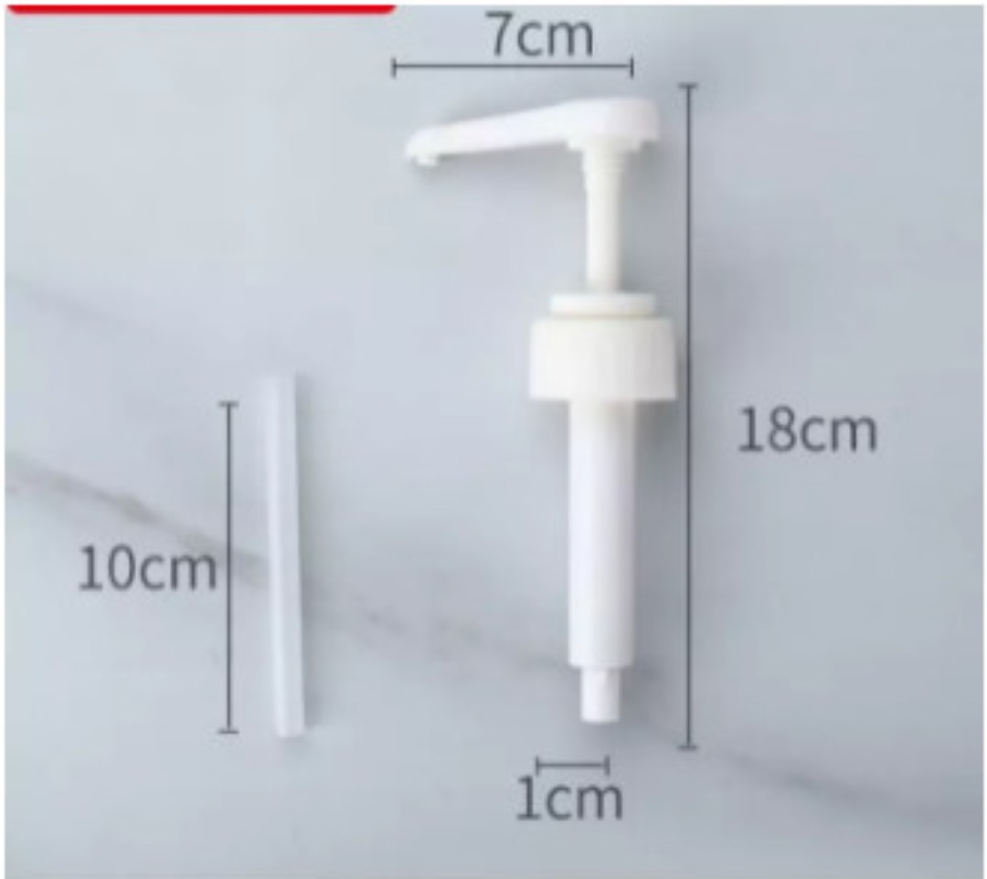 VÒI BƠM BÌNH THỦY TINH SIRUP 1100ML