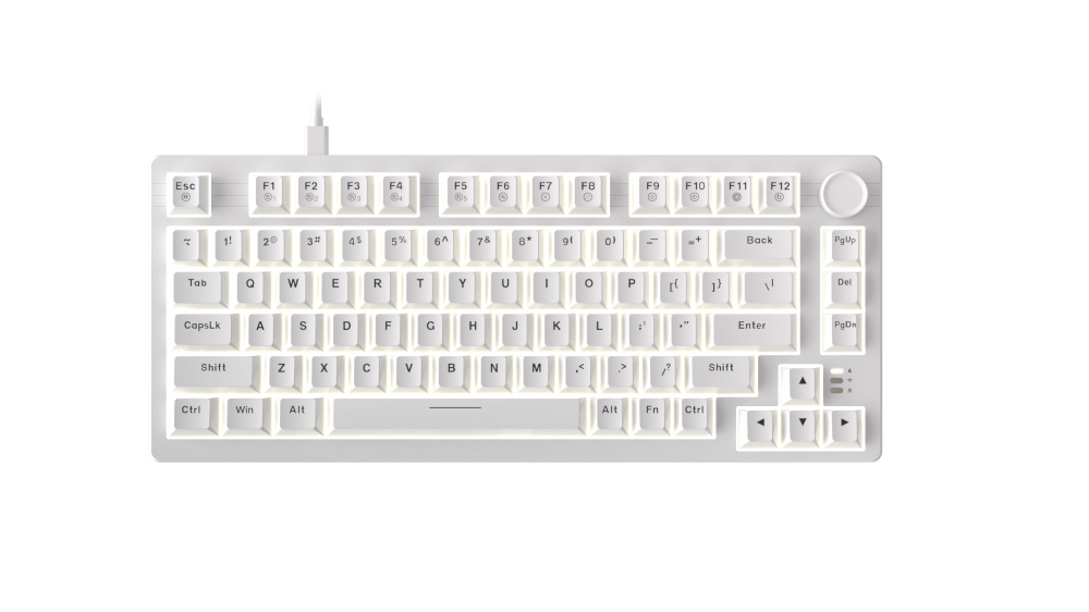 Dareu ek75 2 sides RGB strip / ek75 pro Wireless Triple mode hotshoe Mount RGB keyboard-authentic