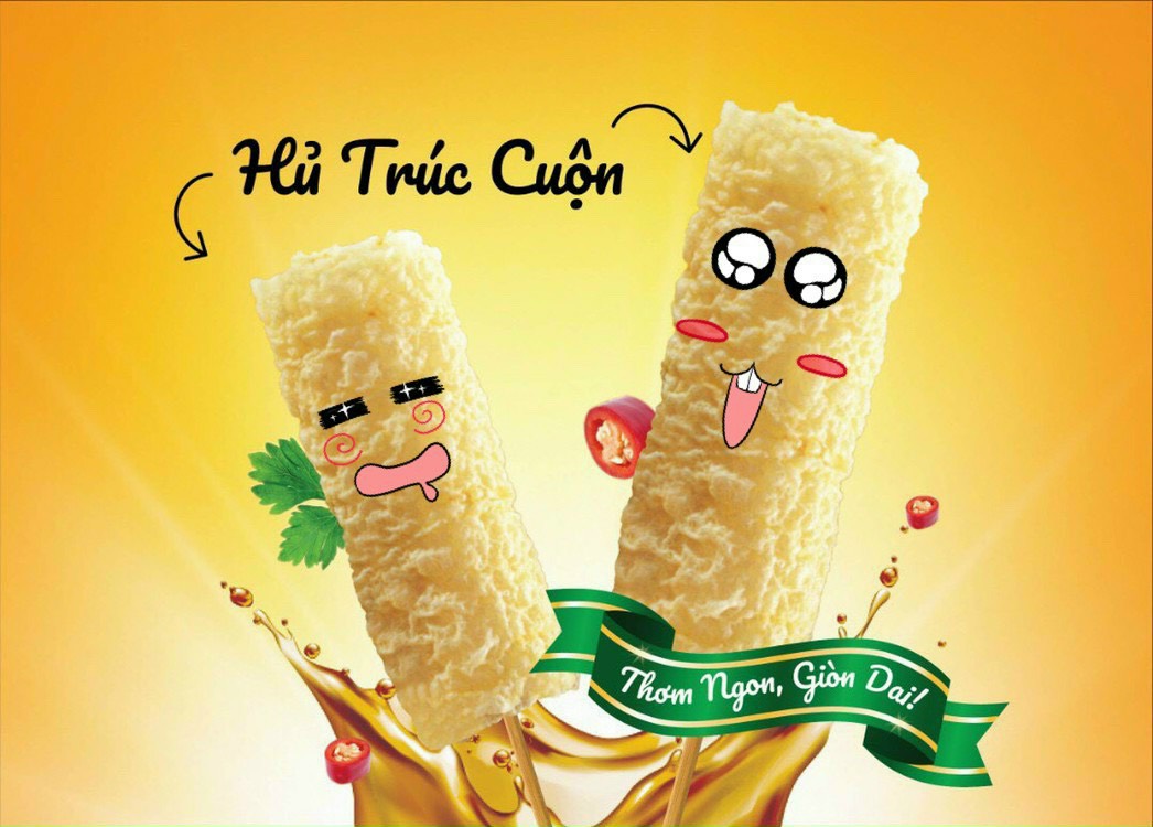 Hủ trúc cuộn Ring Roll Malaysia 168gr