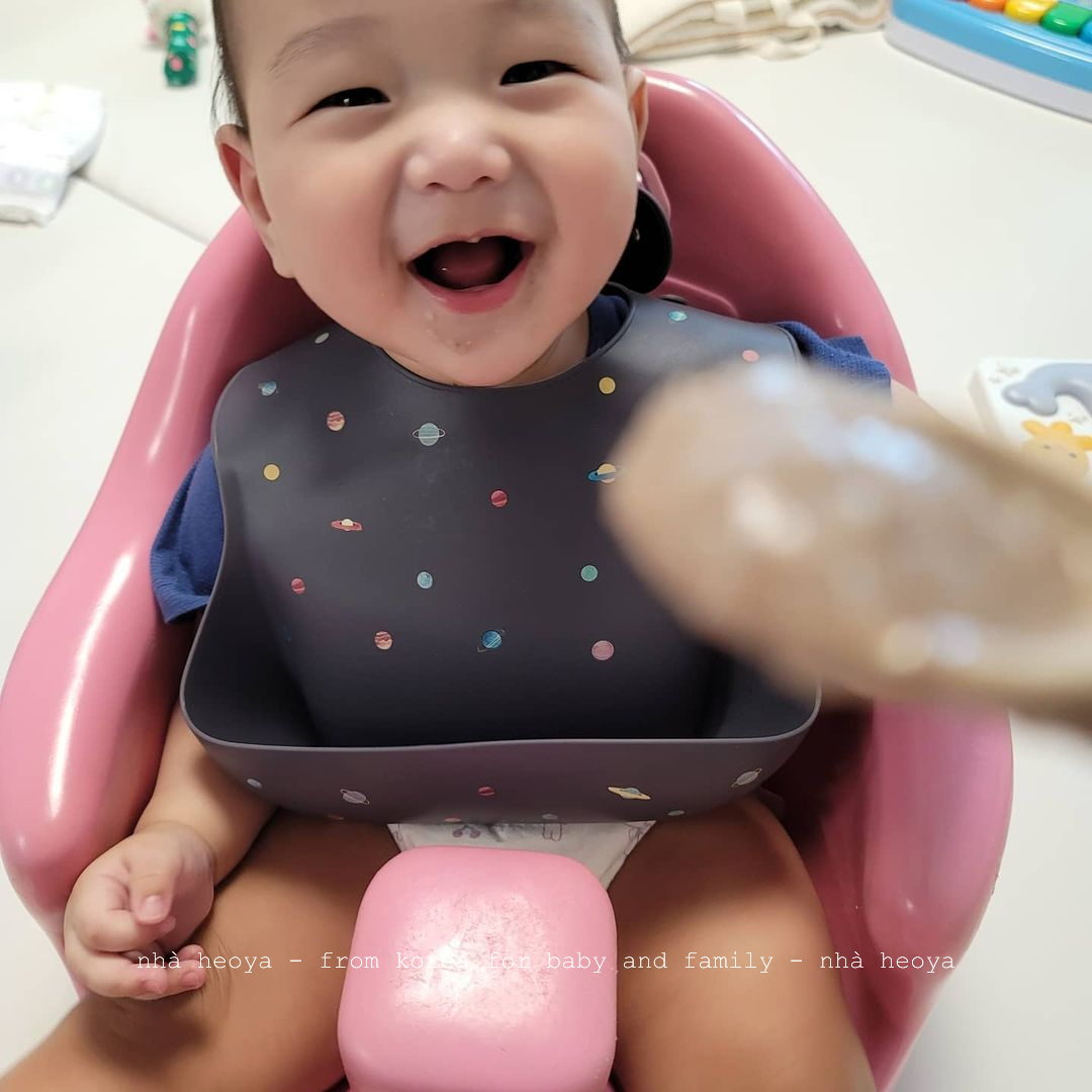 YẾM ĂN DẶM CHO BÉ SILICON MUSHIE HÀN QUỐC