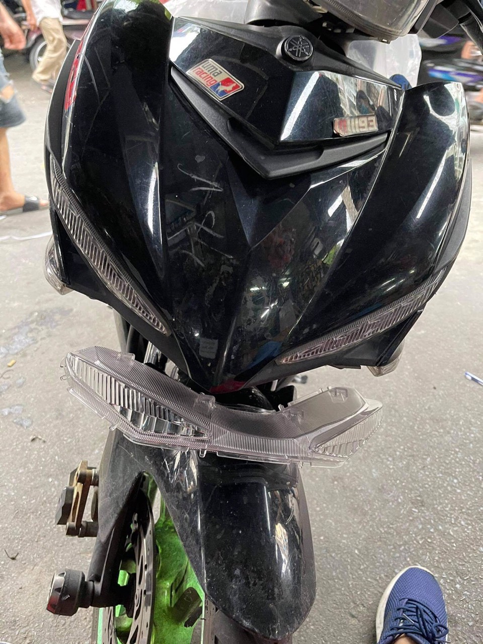 Mica đèn sương mù Exciter 150.