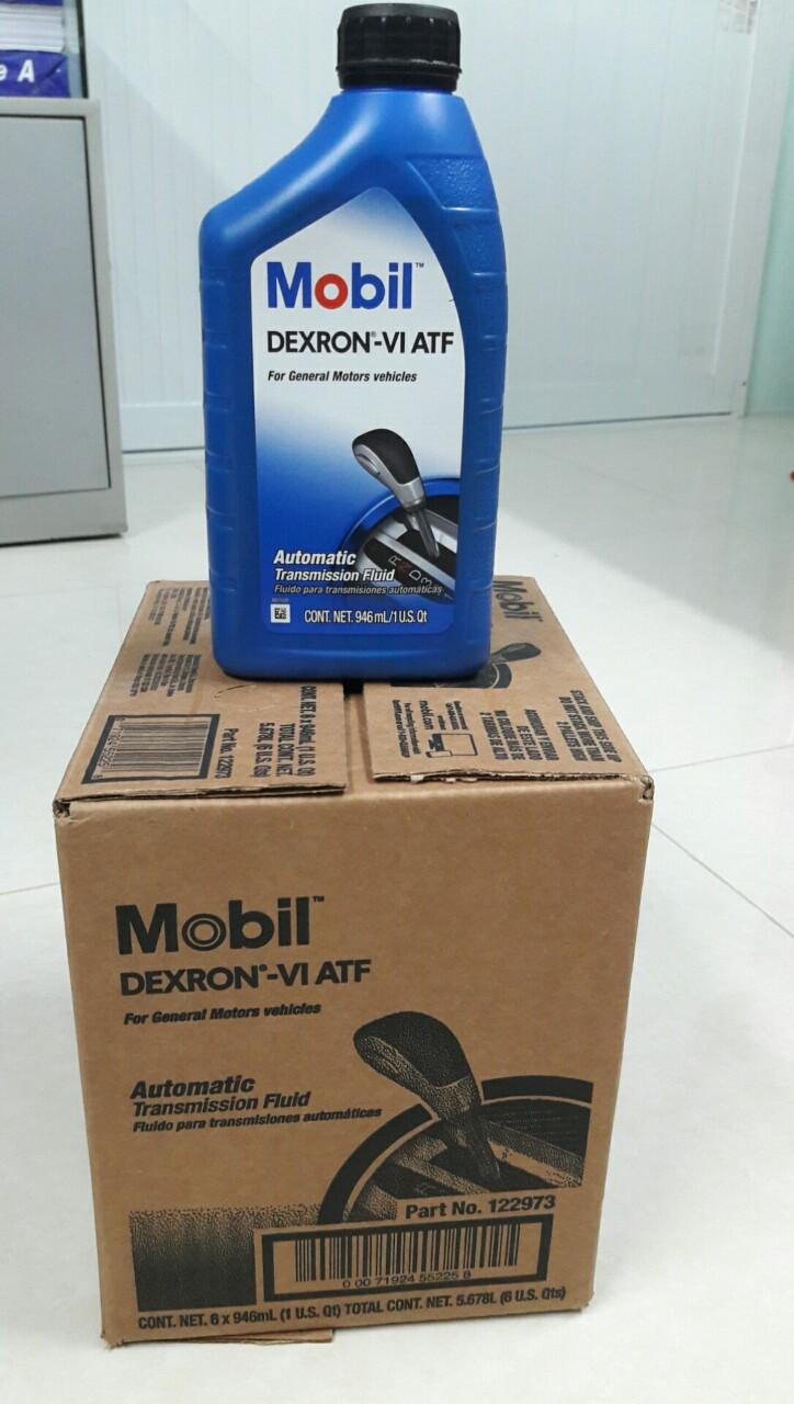 [HCM]Dầu nhớt Mobil Dexron VI ATF 946ml  6 bình