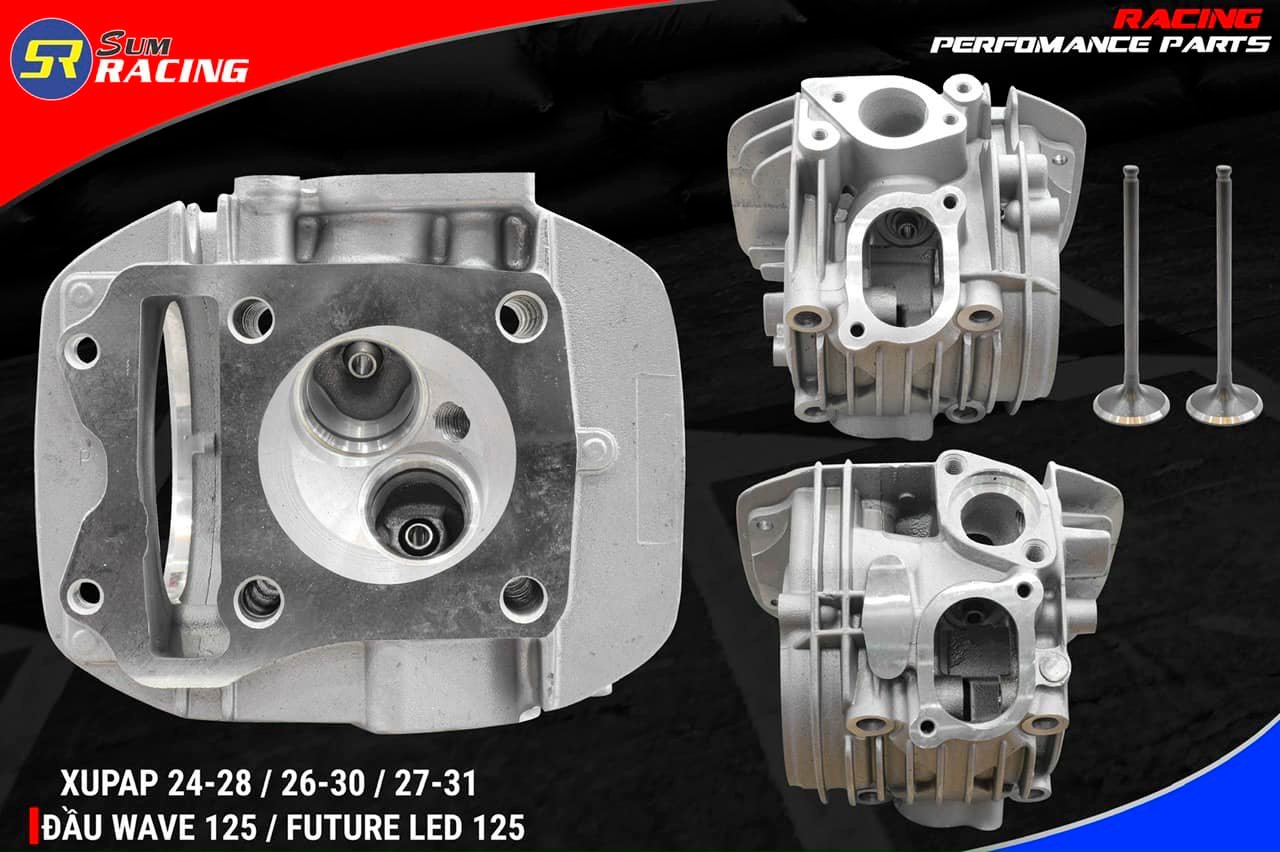Đầu bò funeo 125 / wave125 / fuled suppap 27- 31 sum racing