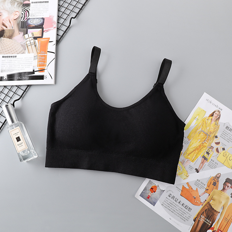 Áo Bra 2 Dây Len Tăm - Bra Tập Gym Cực Đẹp - Áo Ngực Không Gọng MYBIKINI B1182