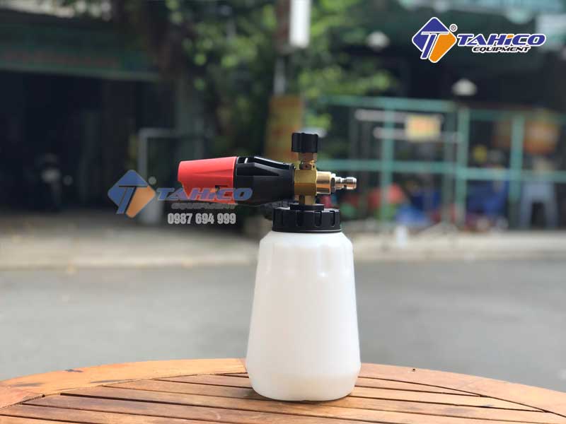 [HCM]Bình phun bọt tuyết cầm tay cổ to