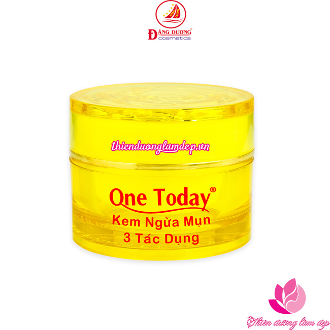 Kem ngừa mụn 3 tác dụng ONE TODAY - 8g