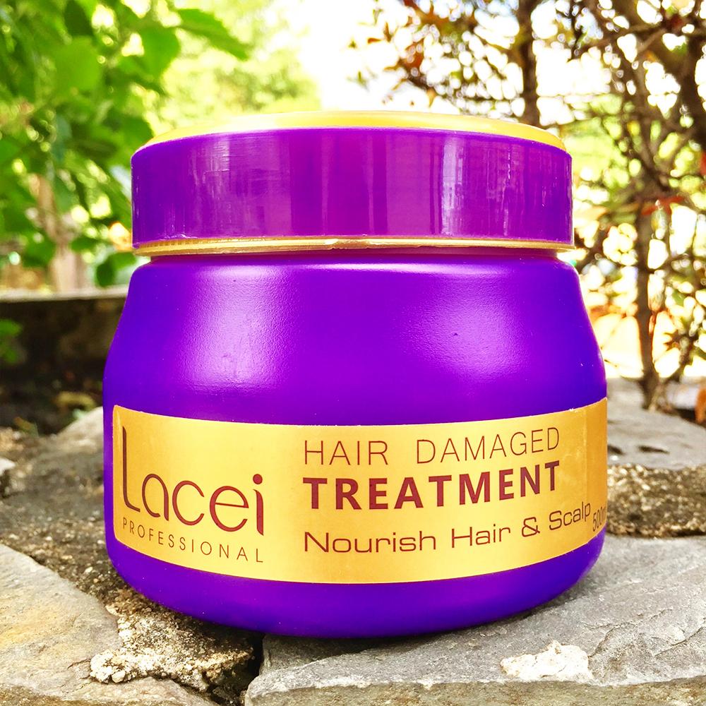 Hấp Dầu Lacei 500ml Phục Hồi Tóc Hư Tổn