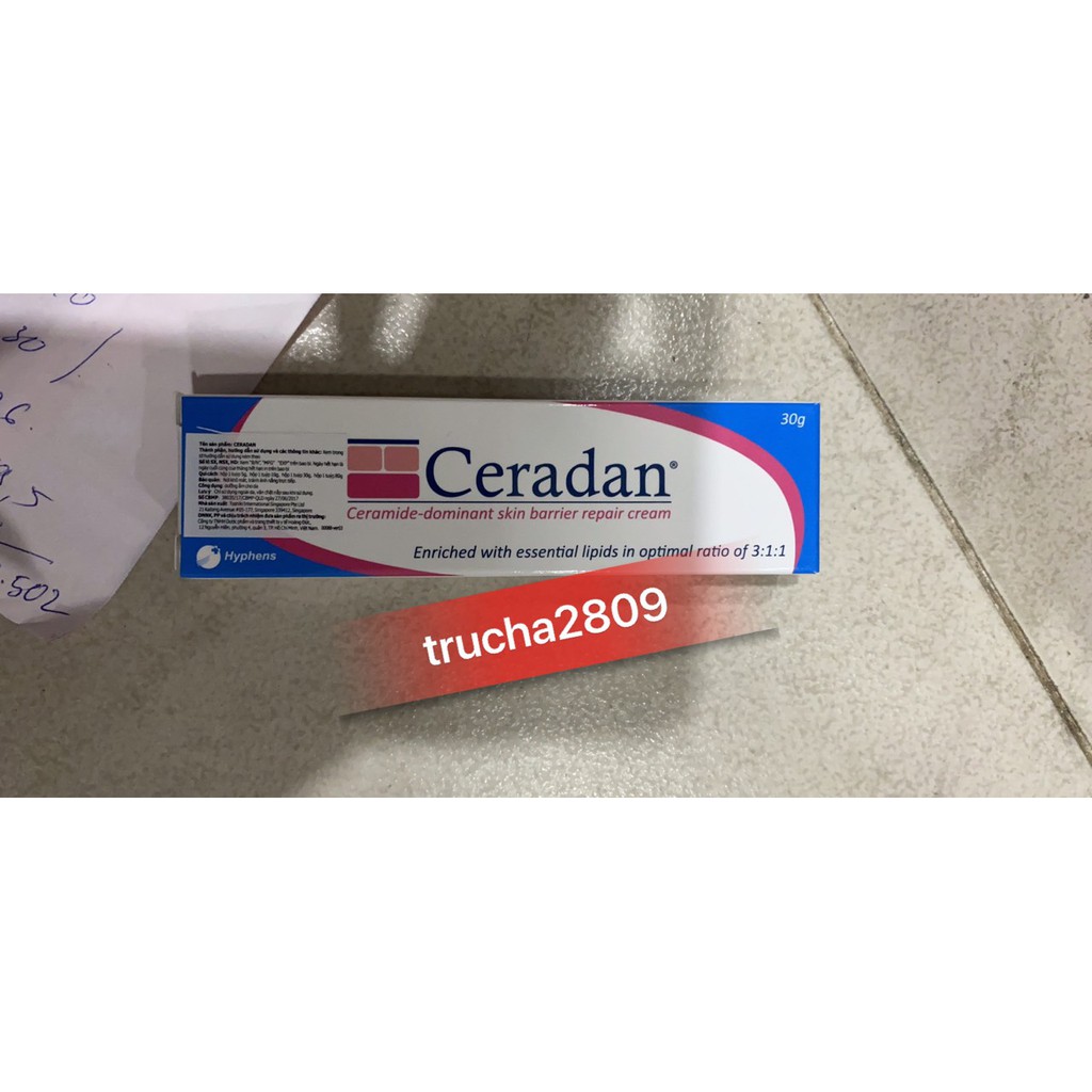 kem ceradan 10g, 30gdưỡng ẩm cho da