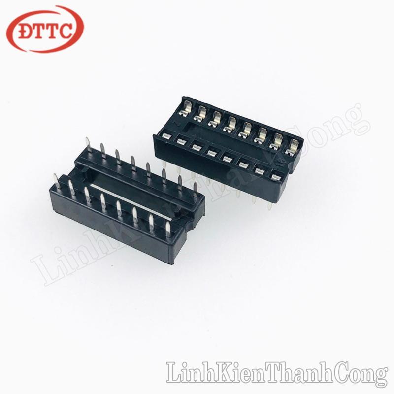 Bảng giá Bộ 15 Chiếc Đế IC 16 chân DIP 16