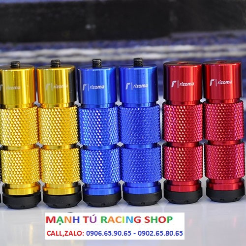 Gù chống đổ ngã xe - kiêm gác chân cnc rizoma