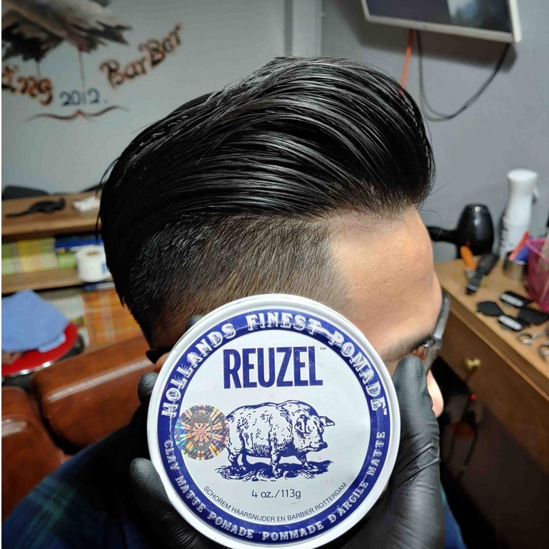 Sáp vuốt tóc Reuzel Clay Matte Pomade - 35g & 113g