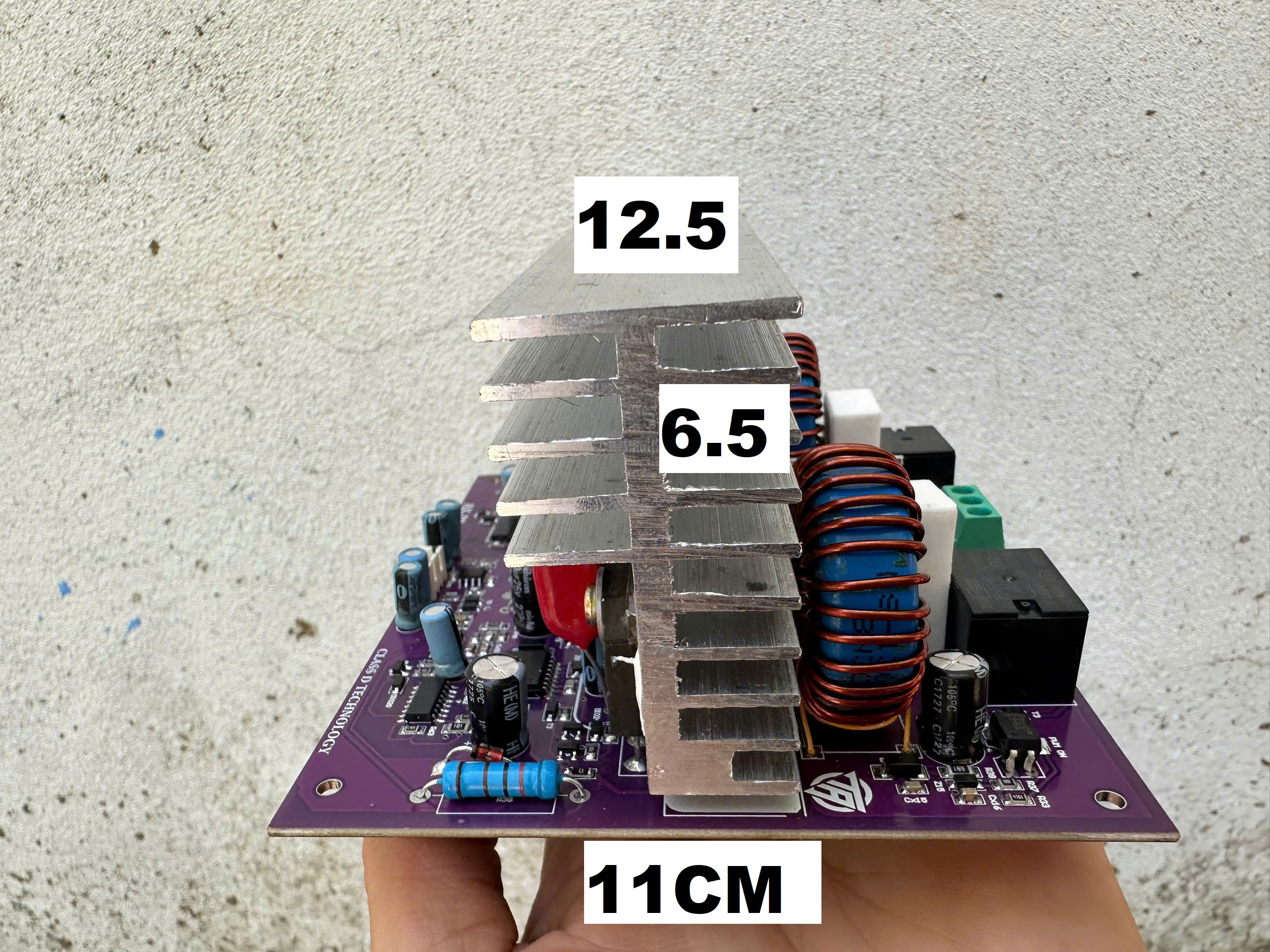 Mạch công suất class D 2 kênh 3000W
