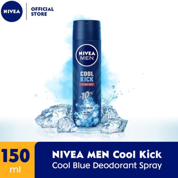 Xịt khử mùi Nivea men Cool Kick 150ml nhập khẩu