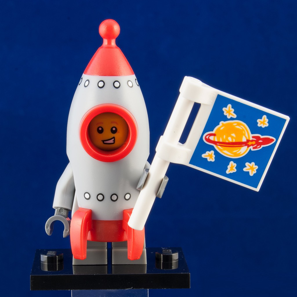 1 Nhân Vật LEGO Minifigures Rocket Boy 71018 Series 17